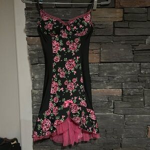 Victoria’s Secret tulle layered can can bustier slip dress 34B